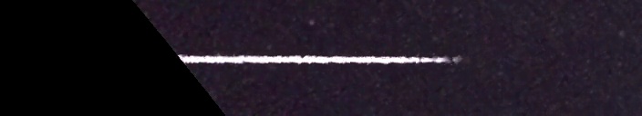 Unprocessed fireball image