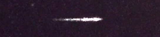 Unprocessed fireball image