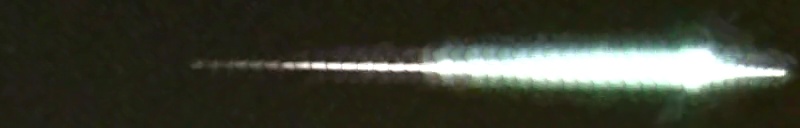 Unprocessed fireball image