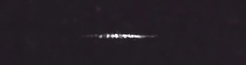 Unprocessed fireball image