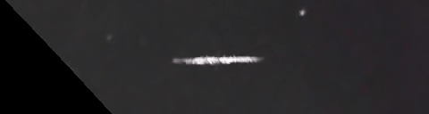 Unprocessed fireball image