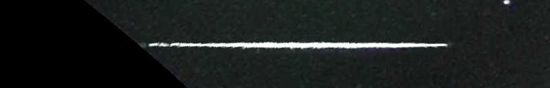 Unprocessed fireball image