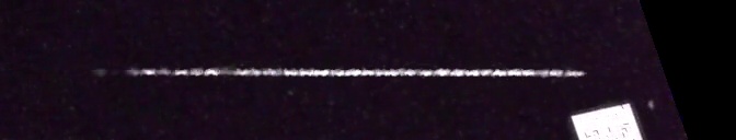 Unprocessed fireball image