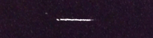 Unprocessed fireball image