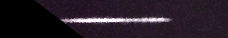 Unprocessed fireball image