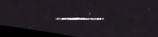 Unprocessed fireball image