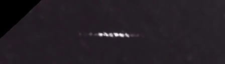 Unprocessed fireball image