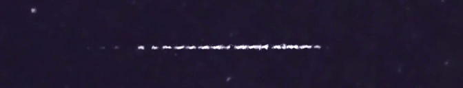 Unprocessed fireball image