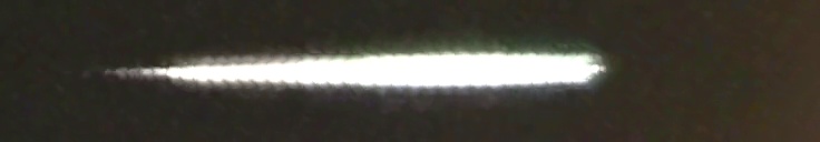 Unprocessed fireball image