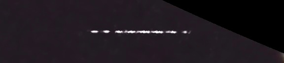 Unprocessed fireball image