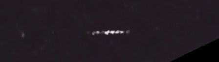 Unprocessed fireball image