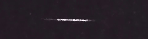 Unprocessed fireball image