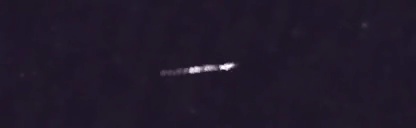 Unprocessed fireball image