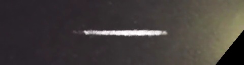 Unprocessed fireball image