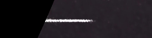 Unprocessed fireball image