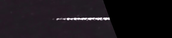 Unprocessed fireball image