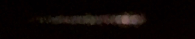 Unprocessed fireball image