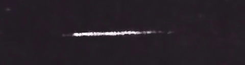 Unprocessed fireball image