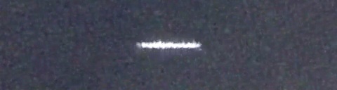 Unprocessed fireball image