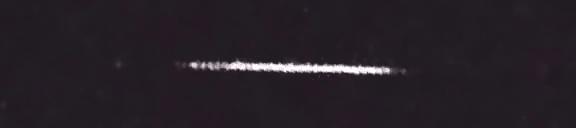 Unprocessed fireball image