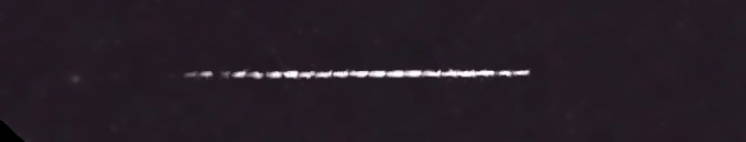 Unprocessed fireball image