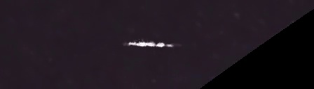 Unprocessed fireball image