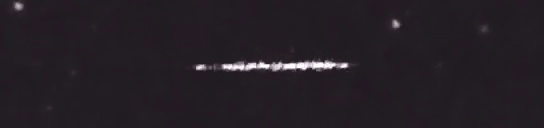 Unprocessed fireball image