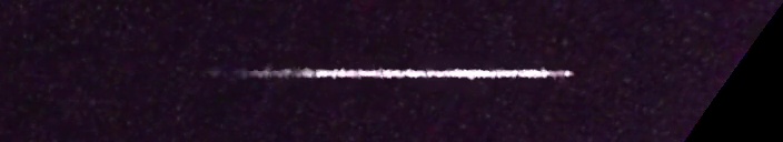 Unprocessed fireball image