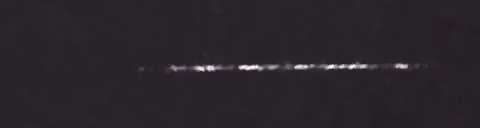 Unprocessed fireball image