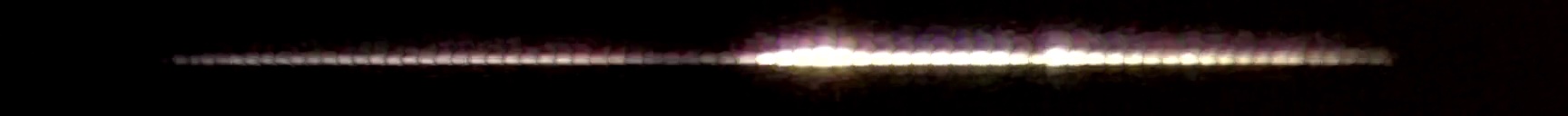 Unprocessed fireball image