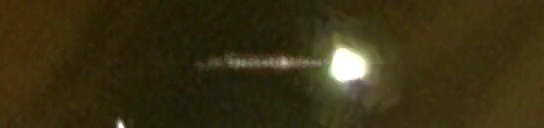 Unprocessed fireball image