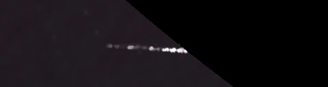 Unprocessed fireball image