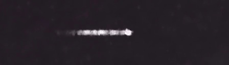 Unprocessed fireball image