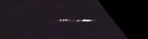 Unprocessed fireball image