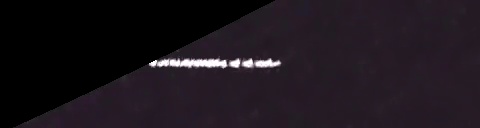 Unprocessed fireball image