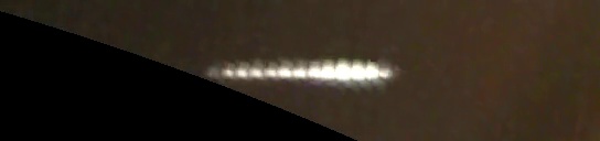 Unprocessed fireball image