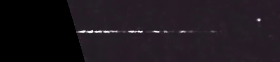 Unprocessed fireball image