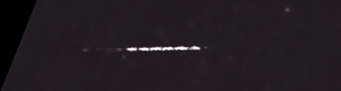 Unprocessed fireball image