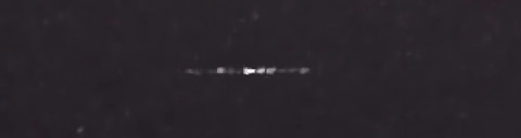 Unprocessed fireball image