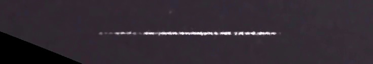 Unprocessed fireball image