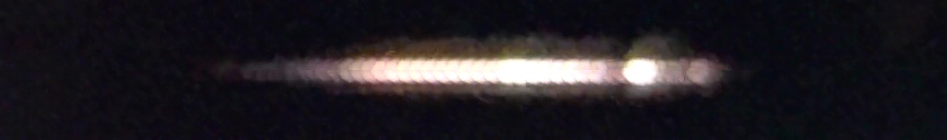 Unprocessed fireball image