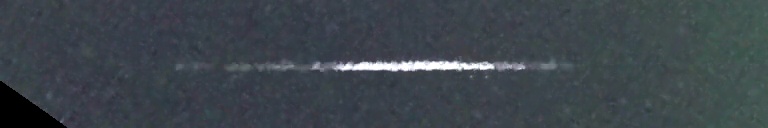 Unprocessed fireball image