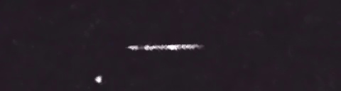 Unprocessed fireball image