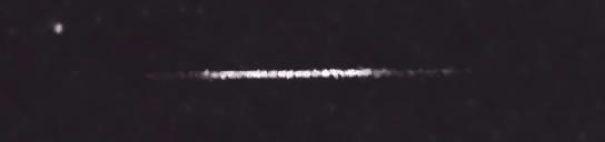 Unprocessed fireball image