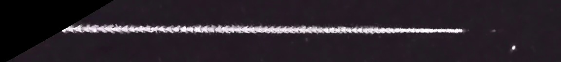 Unprocessed fireball image