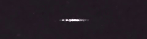 Unprocessed fireball image