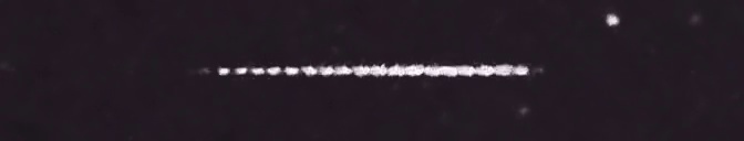 Unprocessed fireball image