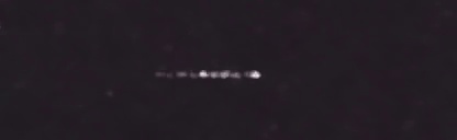 Unprocessed fireball image