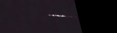 Unprocessed fireball image