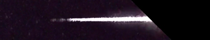 Unprocessed fireball image